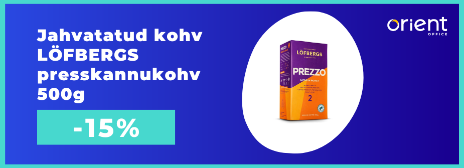 Jahvatatud kohv LÖFBERGS presskannukohv 500g