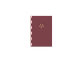 Raamatkalender Unika Spiral Kartong Nädal H punane 2912415006