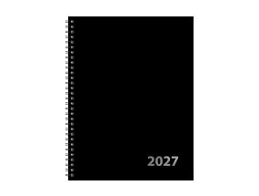 Raamatkalender NÄDAL A4 vertikaal, spiraalköide, plastkaaned 00047