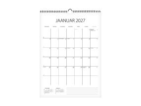 Seinakalender "Memokalender" 297x420 spiraalköide, riputusaasaga 00329