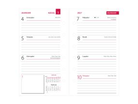 Kalendrisisu Time-master A7 ruudulised lehed (30tk) 00721