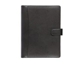 Time-Master kalender Manager A5 (70mm) NÄDAL, kunstnahk (MUST) 00700/40157