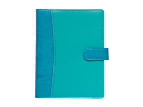 Raamatkalender Boss A5 PÄEV, spiraalköide, LUX kaaned, (TÜRKIIS) 00041/40304