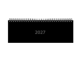 Lauakalender Classic plastkaaned must 00300/40420