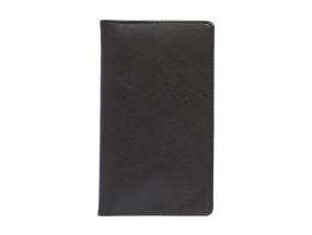 Taskumärkmik Mini, spiraalköide, LUX kaaned (MUST) 00249/40947