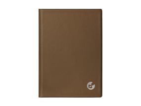 Raamatkalender BOSS A5 Nädal, horisontaal, spiraalköide plastkaaned (PRUUN) 00032/41096