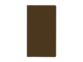 Taskumärkmik M1, spiraalköide, plastkaaned (PRUUN) 00250/41119