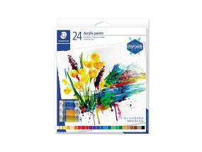 Akrüülvärvid STAEDTLER 8500 24 värvi