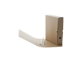 Arhiiviregistraator SMLT A4 7cm klambermehhanismiga + karp pruun