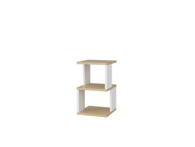 Carter - Oak, White
