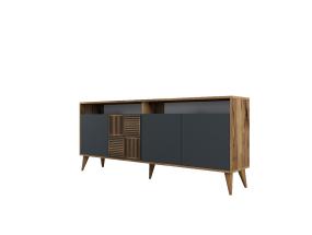 Milan 521 - Walnut, Anthracite