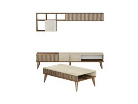 Milan - Walnut, Travertine