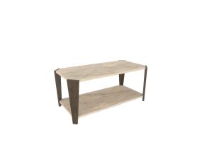 Kohvilaud Monao - Walnut, Travertine