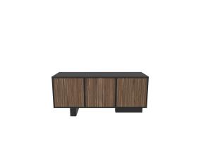 Monaco - Black, Light Walnut