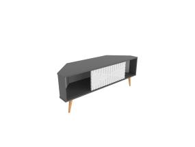 TV laud Mora - Anthracite, White