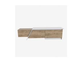 TV laud Zonas - Walnut, White