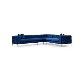 Diivan Como Right - Navy Blue