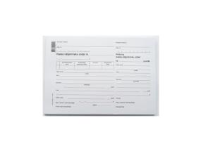 Blankett A5 kassa väljamineku order laiuti 100 lehte