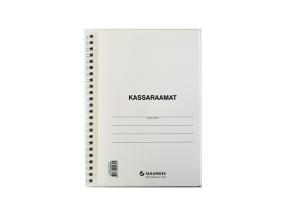 Blankett A5 kassaraamat isekopeeruv spiraaliga