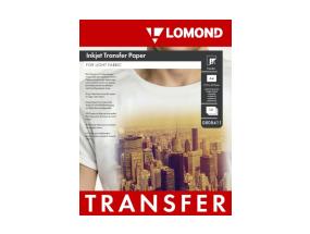 Lomond Thermotransfer Inkjet Paper A4, 10 sheets, for Light Fabrics