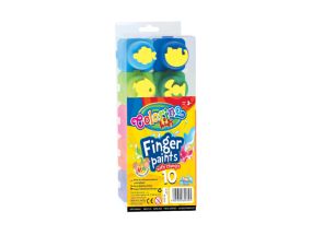 Colorino Kids Finger paints 10 colours