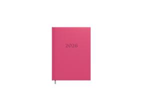 Planning notebook calendar 2026 A5 Raspberry Red