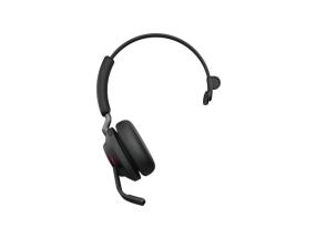 Jabra Evolve2 65 MS Mono Link390a Wireless Headset, Bluetooth, USB-A, Black