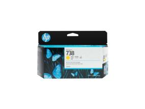 HP 738 (498N7A) Ink Cartridge, Yellow