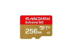 SanDisk Extreme GO microSDXC Memory Card 256GB UHS-I