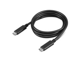 Lenovo 4X90U90619 USB-C to USB-C Cable, 1 m, Black