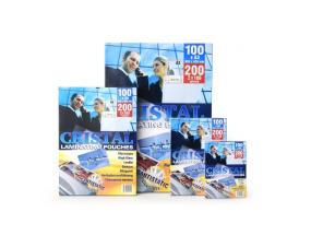 Laminating pouches 216x303 mm, 125 Micron A4 (100 pcs.)