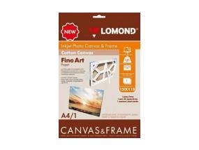 Lomond Frame + Fine Art Canvas Ultra Bright 340g/m2 A4, 1 sheet