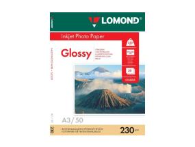 Lomond Photo Inkjet Paper Glossy 230 g/m2 A3, 50 sheets