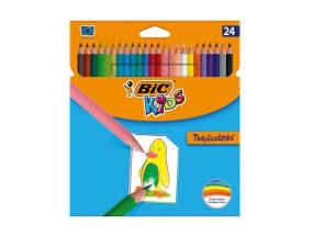 BIC Colored pencils TROPICOLORS 24 colours 022510