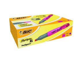 BIC Highlighter XL 2-5 mm, pink, Box 10 pcs. 247130