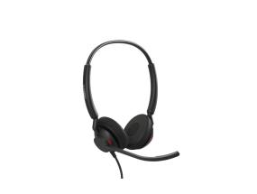 Jabra Engage 40 MS Stereo Inline Link Wired Headset, USB-C/USB-A, Black
