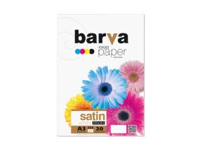 Photo paper white satin BARVA 255 g/m2, A3, 20 pages