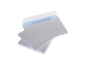 Envelopes with stripe C4 229x324mm, white 90g , Box 500 pcs.