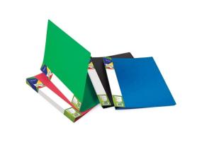 Folder with spiral tab Forpus, A4, Black