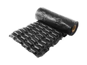 Bublaki B4025 Air film roll, four rows 40 x 25 cm, 300 m, Black