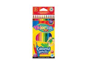Colorino Kids Hexagonal coloured pencils 12 colours