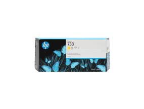 HP 738 (676M8A) Ink Cartridge, Yellow