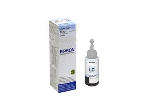 Epson T6735 (C13T67354A) Ink Refill Bottle, Light Cyan