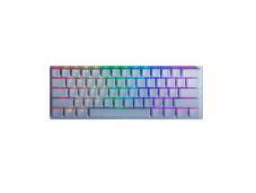 Razer Huntsman Mini Gaming keyboard, RGB LED light, US, Wired, Purple Switch, Mercury White