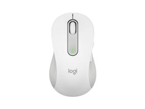 Logitech Signature M650 L LEFT Wireless Mouse, RF Wireless + Bluetooth, 4000 DPI, Off-White
