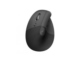 Logitech LIFT Left Wireless Mouse, RF Wireless + Bluetooth, 4000 DPI, Graphite (SPEC)