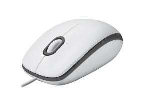 Logitech Mouse M100 (910-006764), White