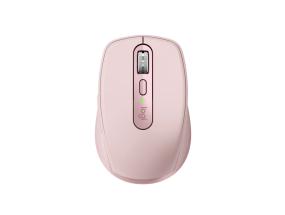 Logitech MX Anywhere 3S Mouse - RF Wireless + Bluetooth, Laser, 8000 DPI, Rose