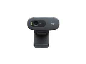 Logitech C270 HD Webcam, Dark Grey (SPEC)