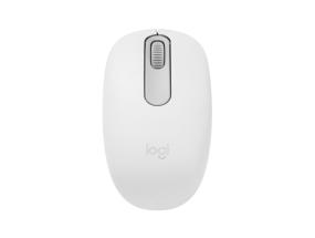 Logitech M196 Wireless Mouse, Bluetooth, 1000 DPI, Off-White